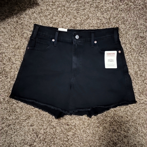 Signature by Levi Strauss Pants - Levi high rise shorts